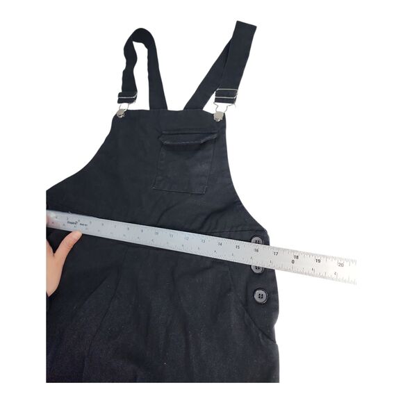 Atmos&Here Bobbie Overalls Australian Brand Size US 6 (AU 10) Cotton Black Relax - Picture 5 of 14
